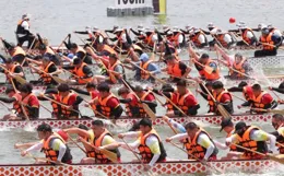 一年一度龍舟賽，遼寧隊：對不起，這次又「橫掃」了