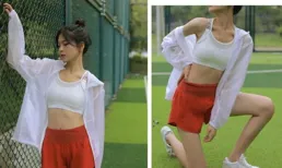 入夏了才發現：闊腿褲不興了！滿大街都是「煙管西褲」，時髦顯瘦