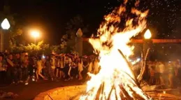 紅紅火火！新平縣火把節「點燃」激情夏夜