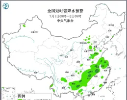 暴雨+強對流天氣預警！河北省降雨要來啦~