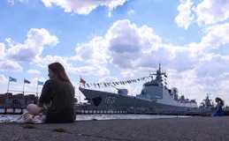中國艦艇參加俄海軍節活動，俄媒：體現兩國間深厚友誼