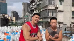 健身圈半壁江山挑戰樓梯戰神！阿興粉絲破200萬，嘴哥實力強悍