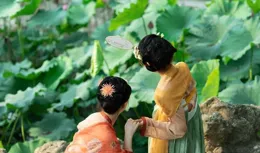 荷花古詩四首探源荷花生日：綠水紅蕖連夜開，揀取花前一日回