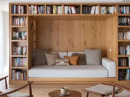 不要客廳之後，家裏瞬間多了好幾間房，看電影、喝茶都很舒適！