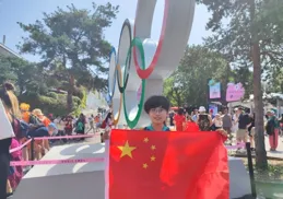 安徽女孩在奧運會現場，火了！