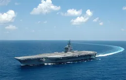 美軍被打出後遺癥？美航母靠近紅海後舉動奇怪，以色列還挖了個坑