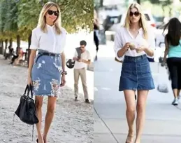 夏季經典搭配，牛仔短褲不可或缺，清涼之美更具風采！