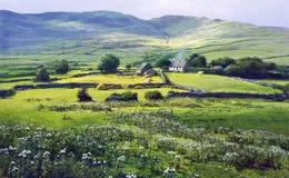 迪士尼工作室的特效啞光畫家｜英國藝術家彼得·艾倫肖風景畫作品