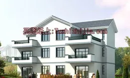 農村三層自建房設計圖，在房屋發展的歷史上，寫就新篇章