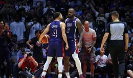 詹庫33分助美國戰勝德國隊