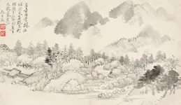 方從義（方壺）山水畫欣賞