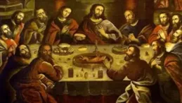 模仿【最後的晚餐】？