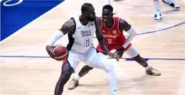 奧運男籃熱身賽：美國勝德國5戰全勝 詹皇包攬最後11分柯瑞13分