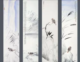 草舍先生花鳥小品鑒賞，美到讓人陶醉！