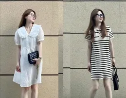 簡約、大方的「黑白」穿搭，夏季照著打扮，讓你輕松穿出時髦感