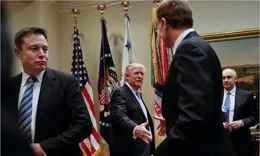 川普：雖然馬斯克支持我，但我還是反對每個人都擁有電動汽車