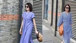 這才是120斤中年婦女該有的打扮：裙過膝、褲不緊，美得優雅高級