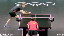 陳夢厲害了，11-0橫掃強將，桌球第一個單打4強誕生！