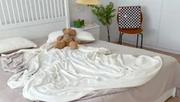 二胎媽媽的96㎡極簡三居室，斷舍離「空無一物」，清爽又好看！