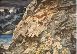 何冠霖丨用線條和色塊拼接出光影效果，營造出田園詩般的畫面