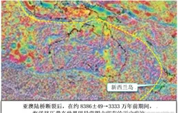 世界磁異常圖或許驗證了大陸環及非洲板塊等偏轉過程-巧合系列21