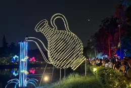 特寫：台灣「桃城」的逐光賞月