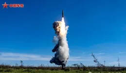 高畫質大圖曝光！解放軍向太平洋發射洲際彈道飛彈