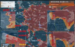 烏軍兩個旅反攻，俄一退再退，關鍵時刻蘇34空投巨彈拼命炸斷大橋