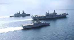北約軍艦現身亞太，日本提供最佳平台，中方將一招破局!