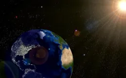 地球放慢旋轉速度，或是增大自轉速度，人類會因慣性飛出去嗎