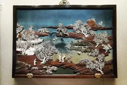 承德避暑山莊的掛屏