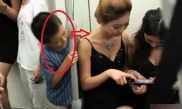 見到這樣的標語遮一下吧，真尷尬