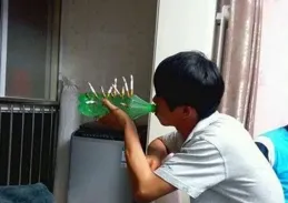 搞笑GIF：36張搞笑圖片，喝水勿入。嗆了不管，