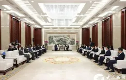 塞內加爾總統法耶來魯存取 林武會見 周乃翔參加有關活動