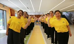 許昌泰錸幼稚園開園首日，小朋友踏上新的人生旅程