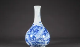 【乾隆青花山水丹瓶：古韻丹青，盛世華章】