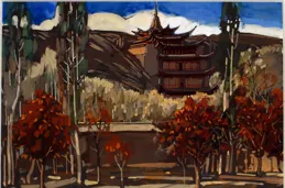 他筆下的西湖什麽樣？去浙博看常書鴻誕辰120周年紀念展