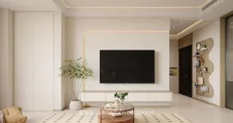 煙台飛龍上觀城127平現代原木風格裝修，為何能讓空間呼吸起來？