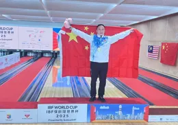 中國隊首次！杜建超奪得保齡球世界杯男單冠軍