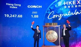 海螺材料科技在香港交易所主機板成功上市！