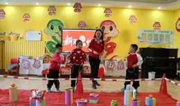 墾利區新興幼稚園開展「逛廟會，尋年味」主題遊戲活動