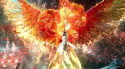 鳳凰舞處仙風繞，火焰騰時瑞彩揚！見者吉祥平安財運旺