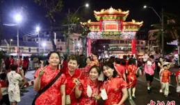 曼谷「歡樂春節」活動吸引各國遊客共歡樂