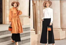 50+女性穿衣不要扮嫩，試試這樣穿大衣和羽絨服，時髦耐看