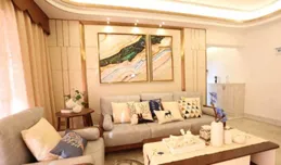 老公30萬裝修的婚房，簡直美得不可言喻，尤其是這個客廳