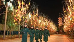 新春佳節 武警官兵們始終堅守崗位護平安