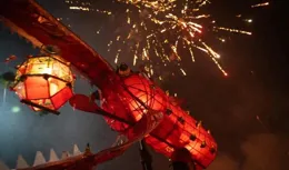 連城北團：「拔龍」鬧新春 民俗年味濃