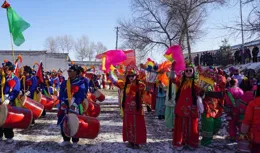 馬坡鄉原生態社火鬧新春——大小泥窩年味正濃