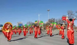 春寒擋不住熱鬧！利通區社火展演將年味兒「拉滿」