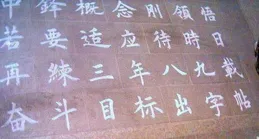 專寫楷書，獲得書法二等獎，但書法家則認為這個水平只適合寫春聯